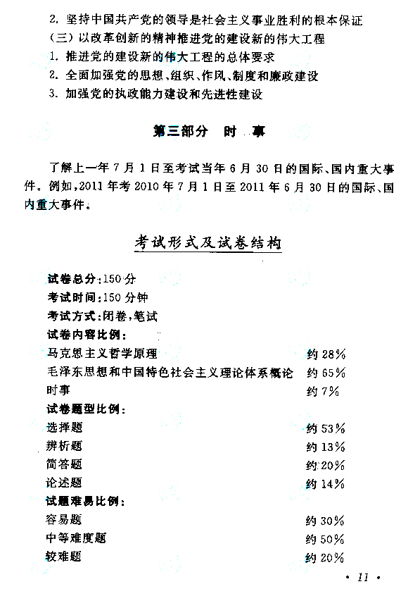 2015年成人高考專升本《政治》<span style=