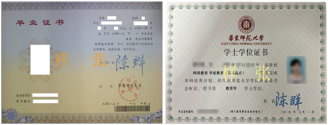 廣東成人教育畢業證書樣本！